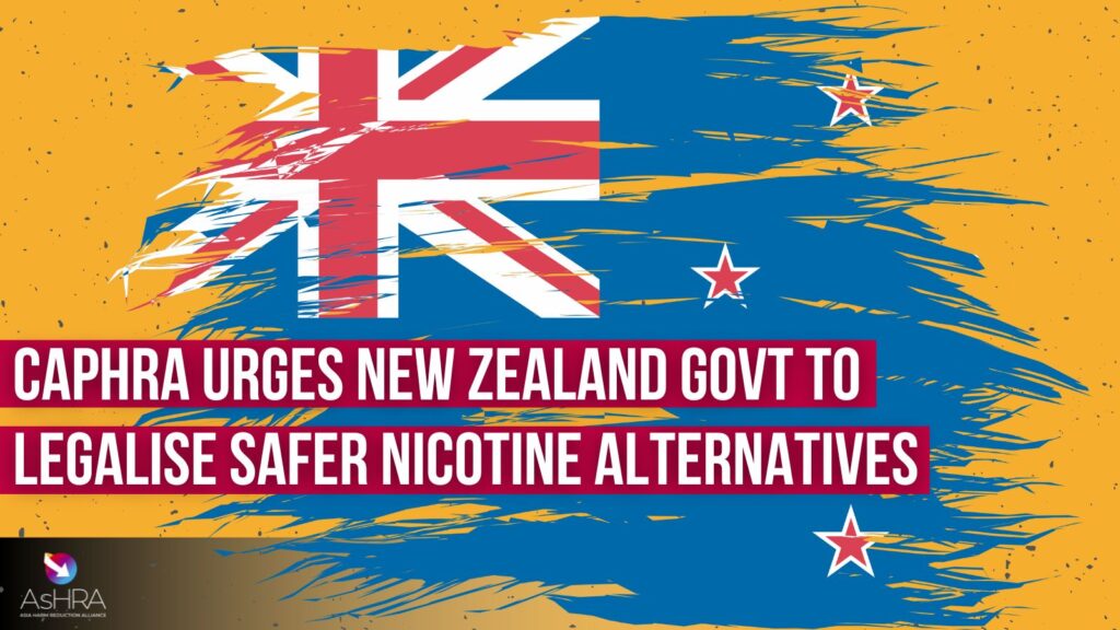 Legalise Safer Nicotine Alternatives