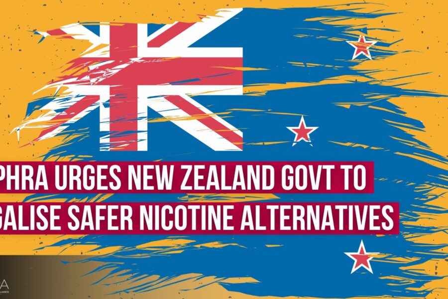 Legalise Safer Nicotine Alternatives